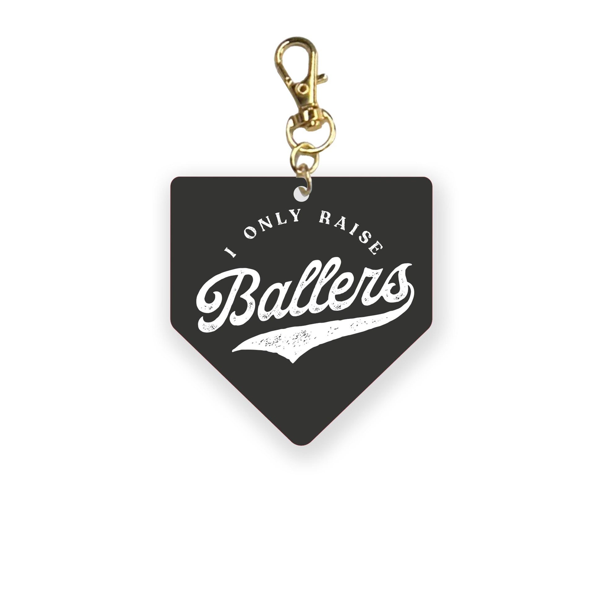 Acrylic Keychain-Little League I Only Raise Ballers -0