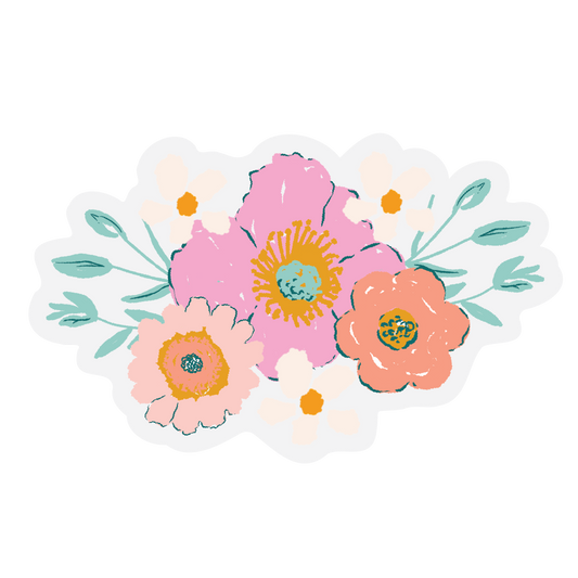Kalia Floral Bundle Vinyl Magnet