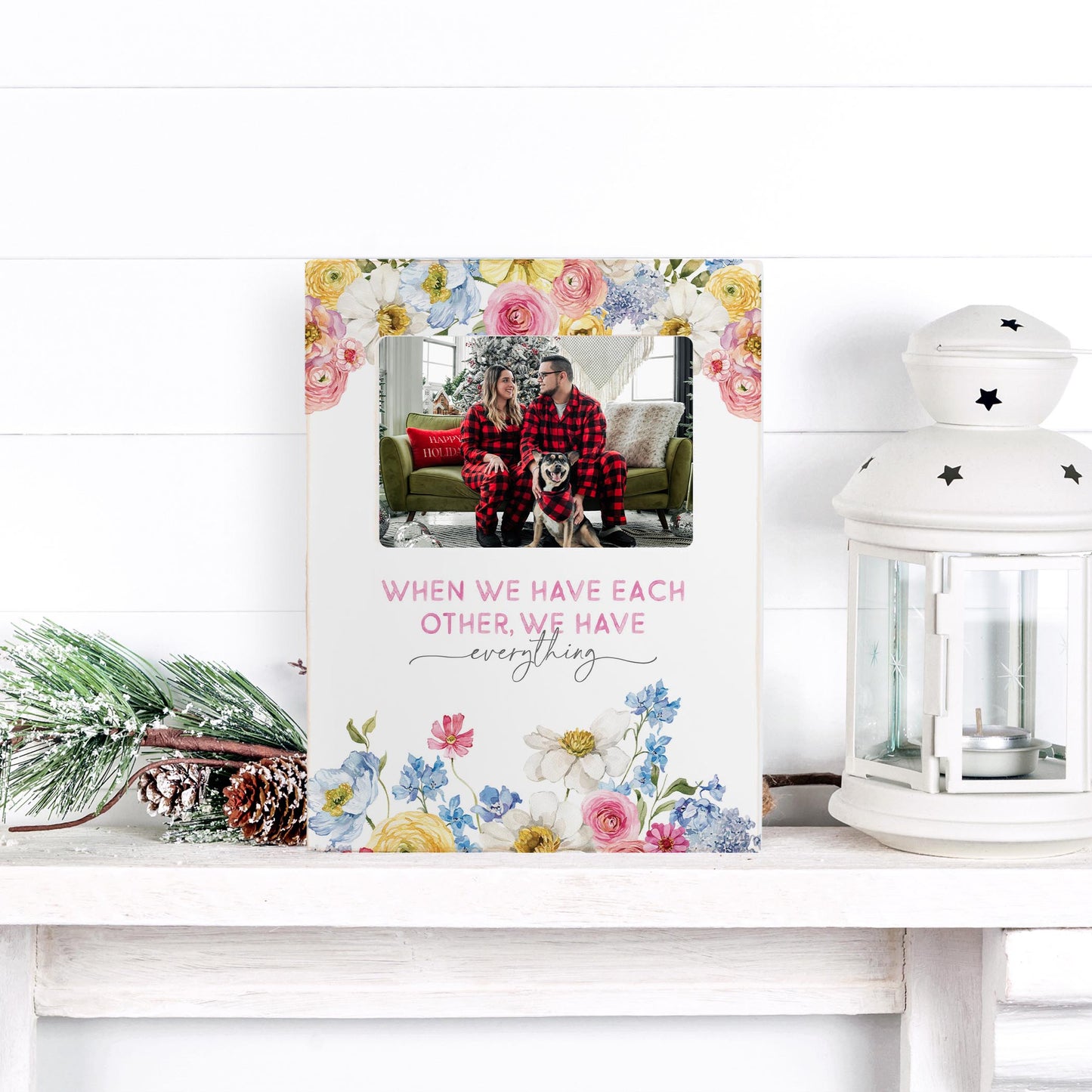Lily Frame Vertical-Fantasy Garden When We Have Eachother -3