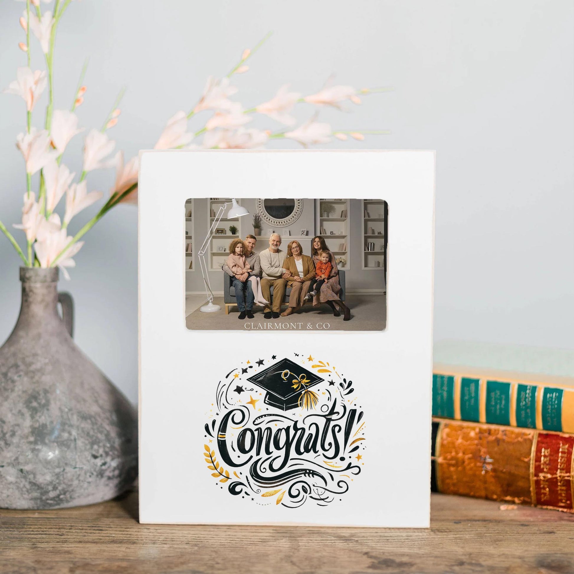 Lily Frame Vertical-Graduation Congrats! -1