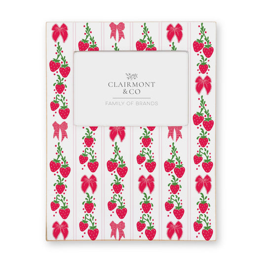Lily Frame Vertical-Strawberry Parlor -0