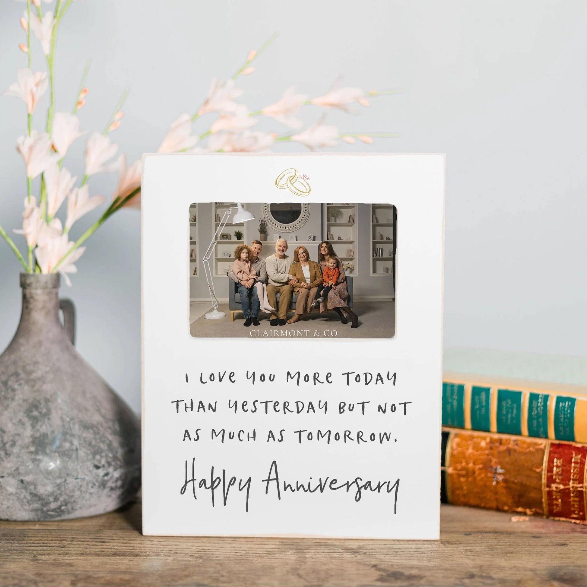 Lily Frame Vertical-Anniversary I Love You More -1
