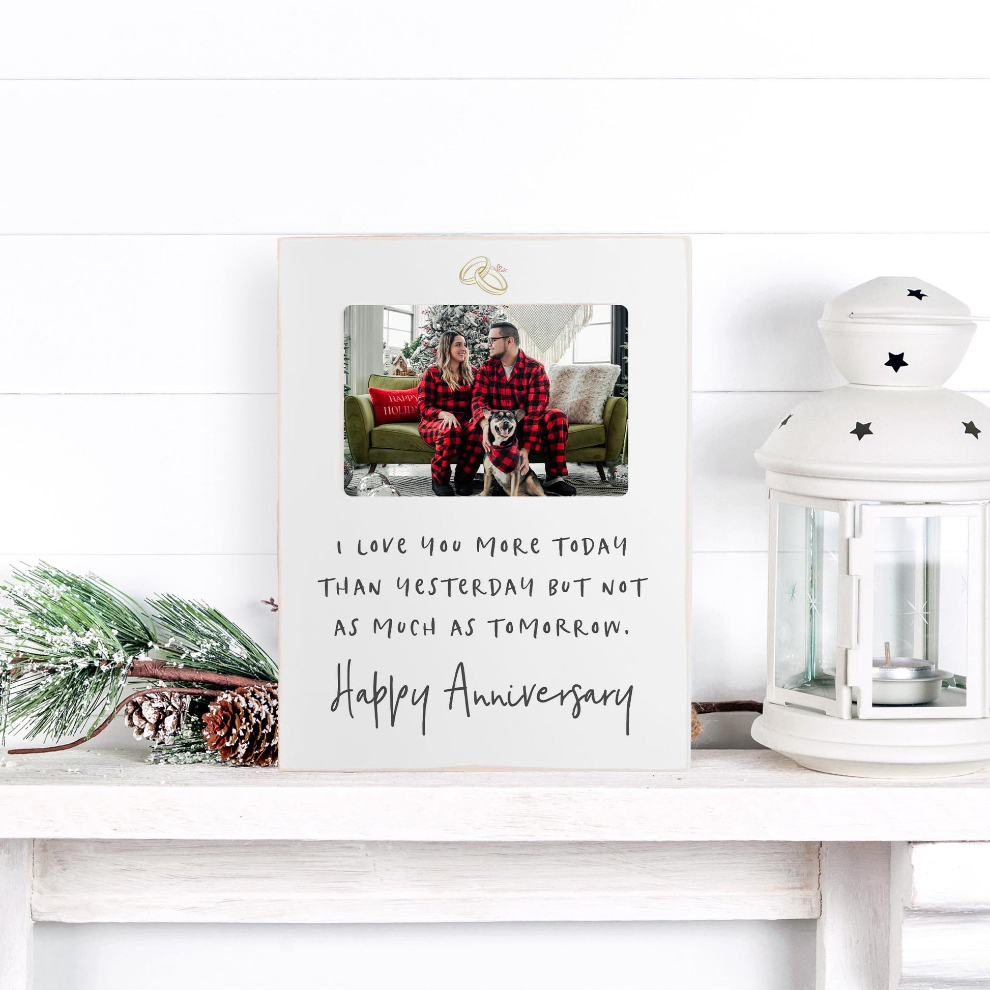 Lily Frame Vertical-Anniversary I Love You More -3