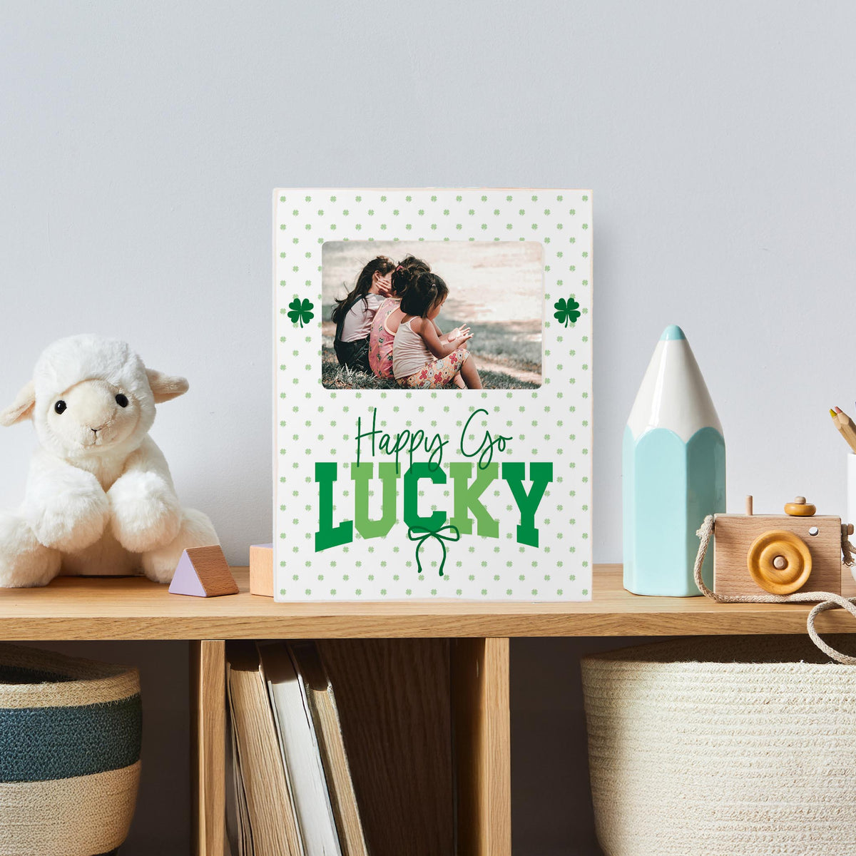 Lily Frame Vertical-St. Patty's Day -4