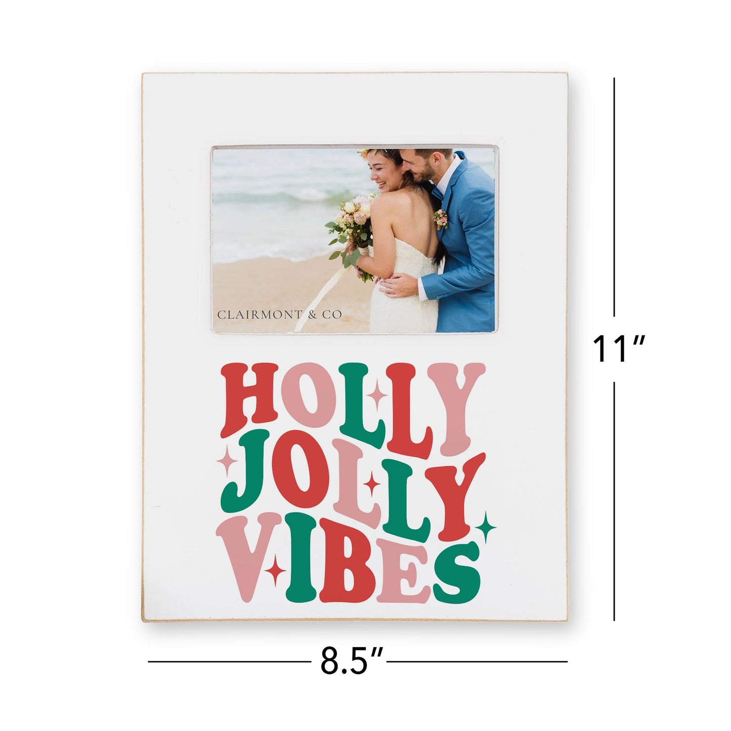 Lily Frame Vertical-Holly Jolly Vibes