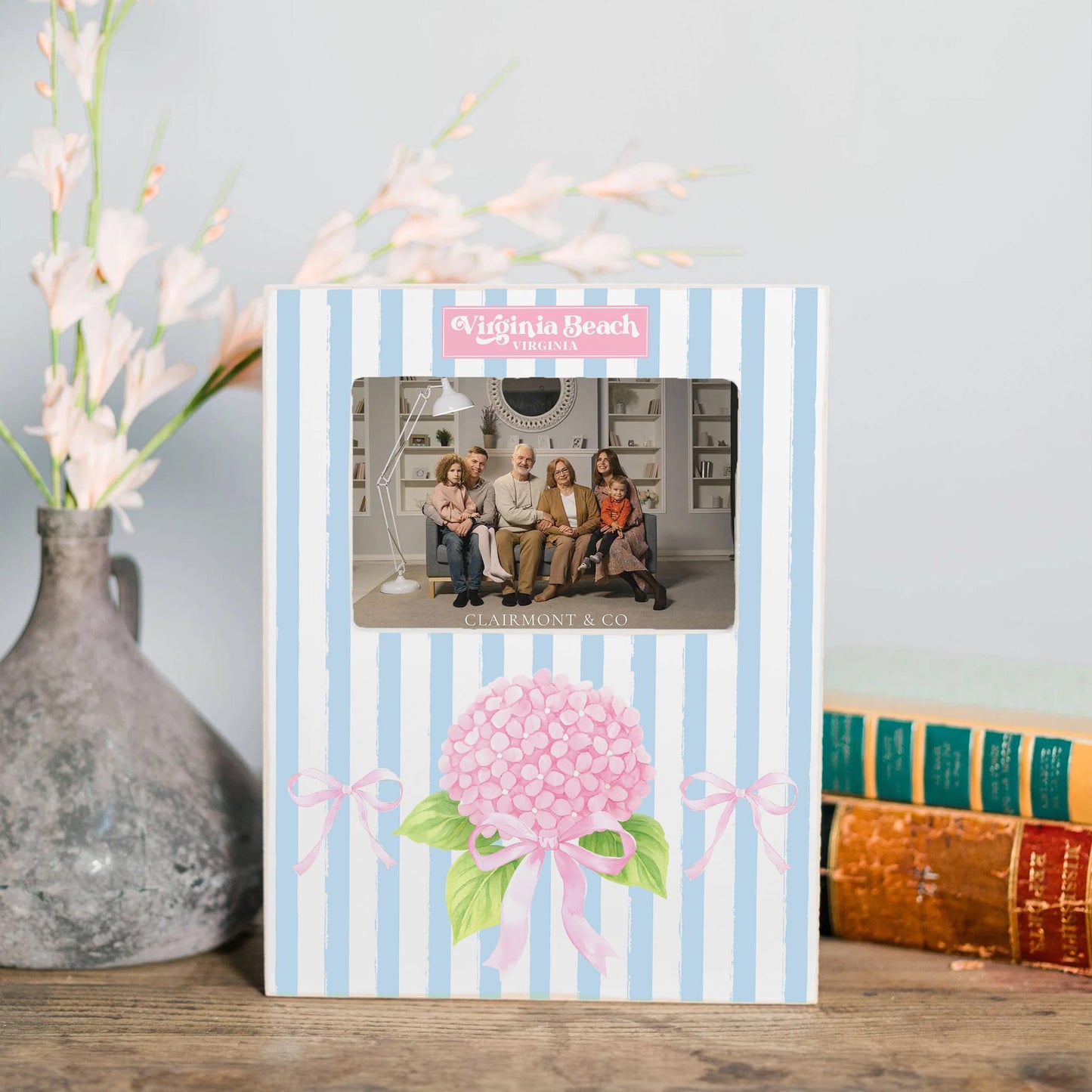 Lily Frame Vertical-Love+Local Hydrangea Cottage -1