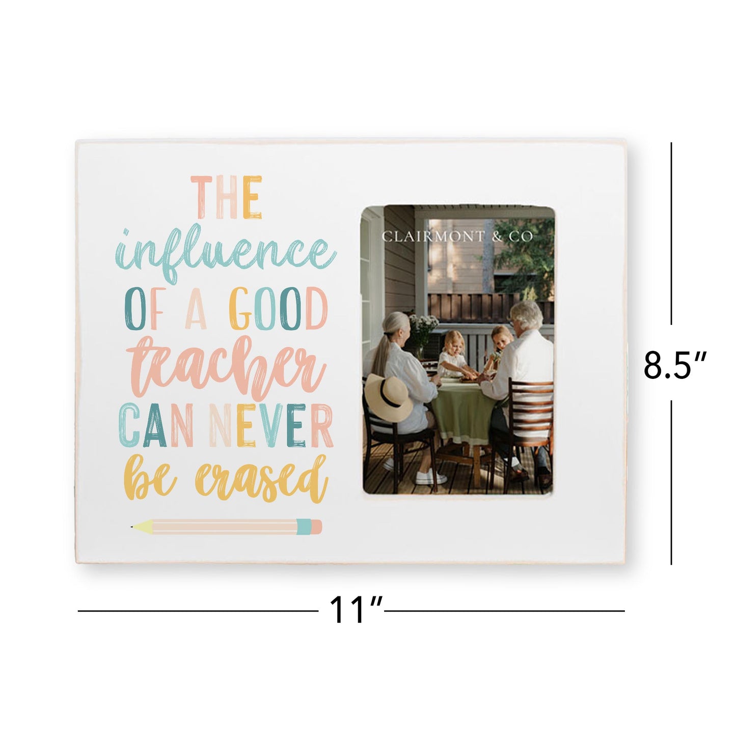 Lily Frame Horizontal-Influence Of A Good Teacher