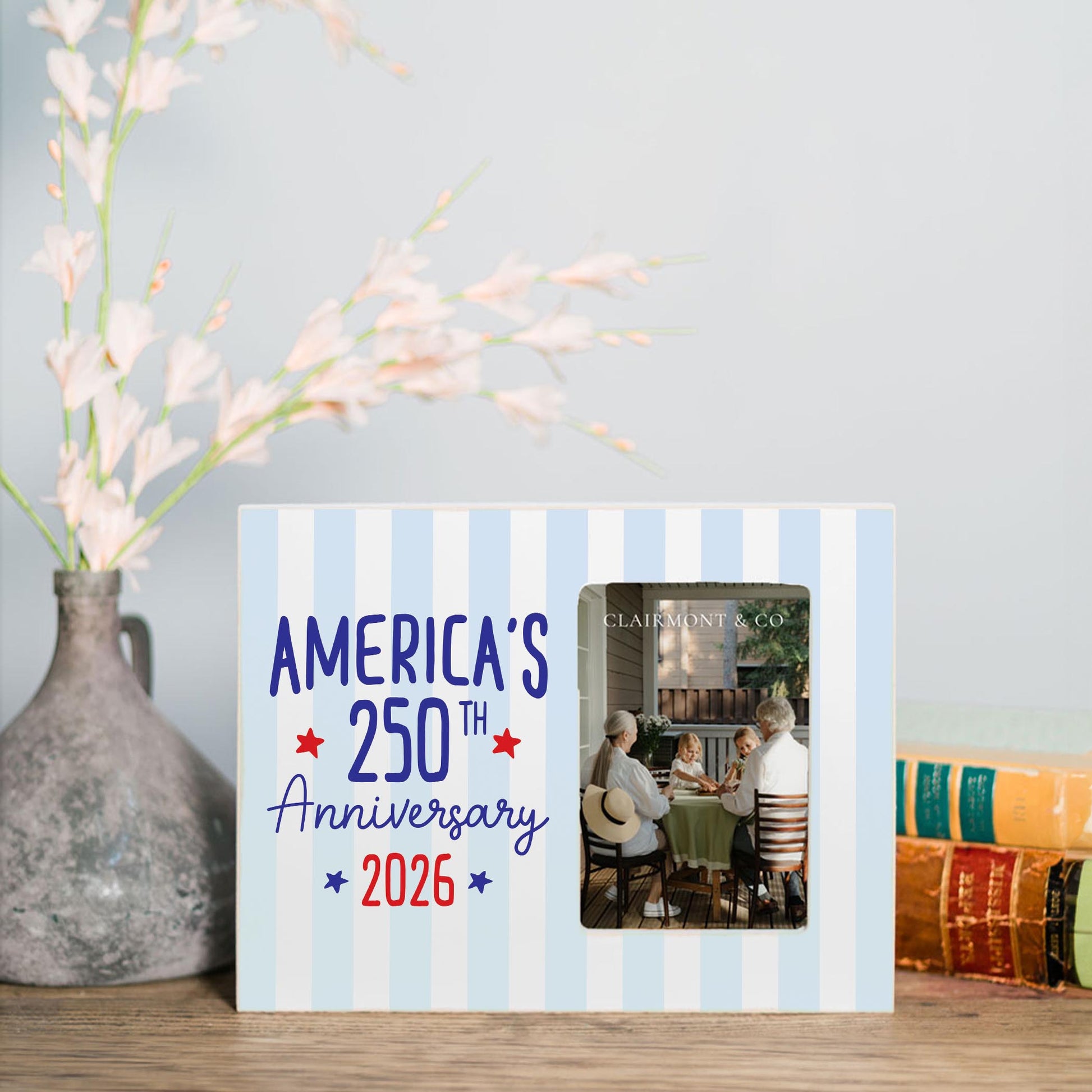 Lily Frame Horizontal-4th of July 250th Anniversary -1