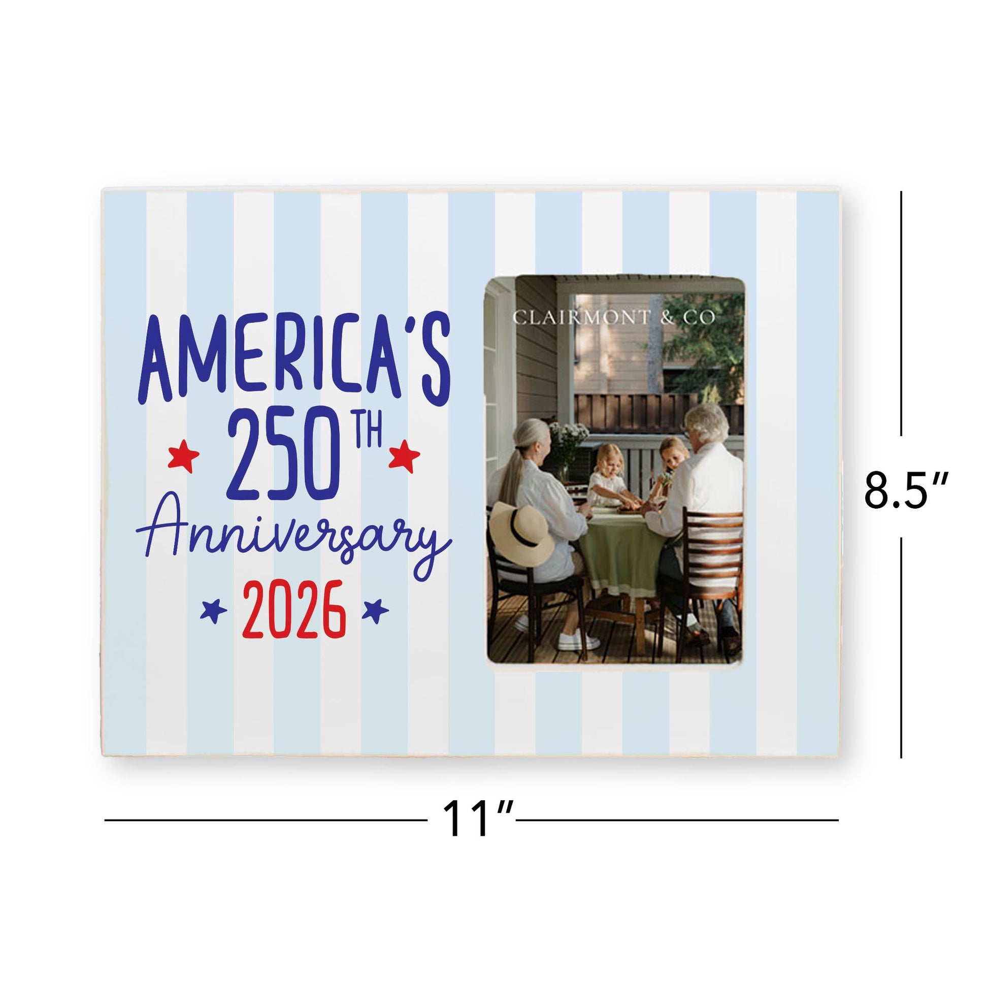Lily Frame Horizontal-4th of July 250th Anniversary -6