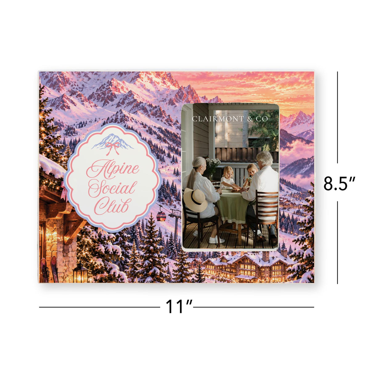 Lily Frame Horizontal-Chalet Girl -6