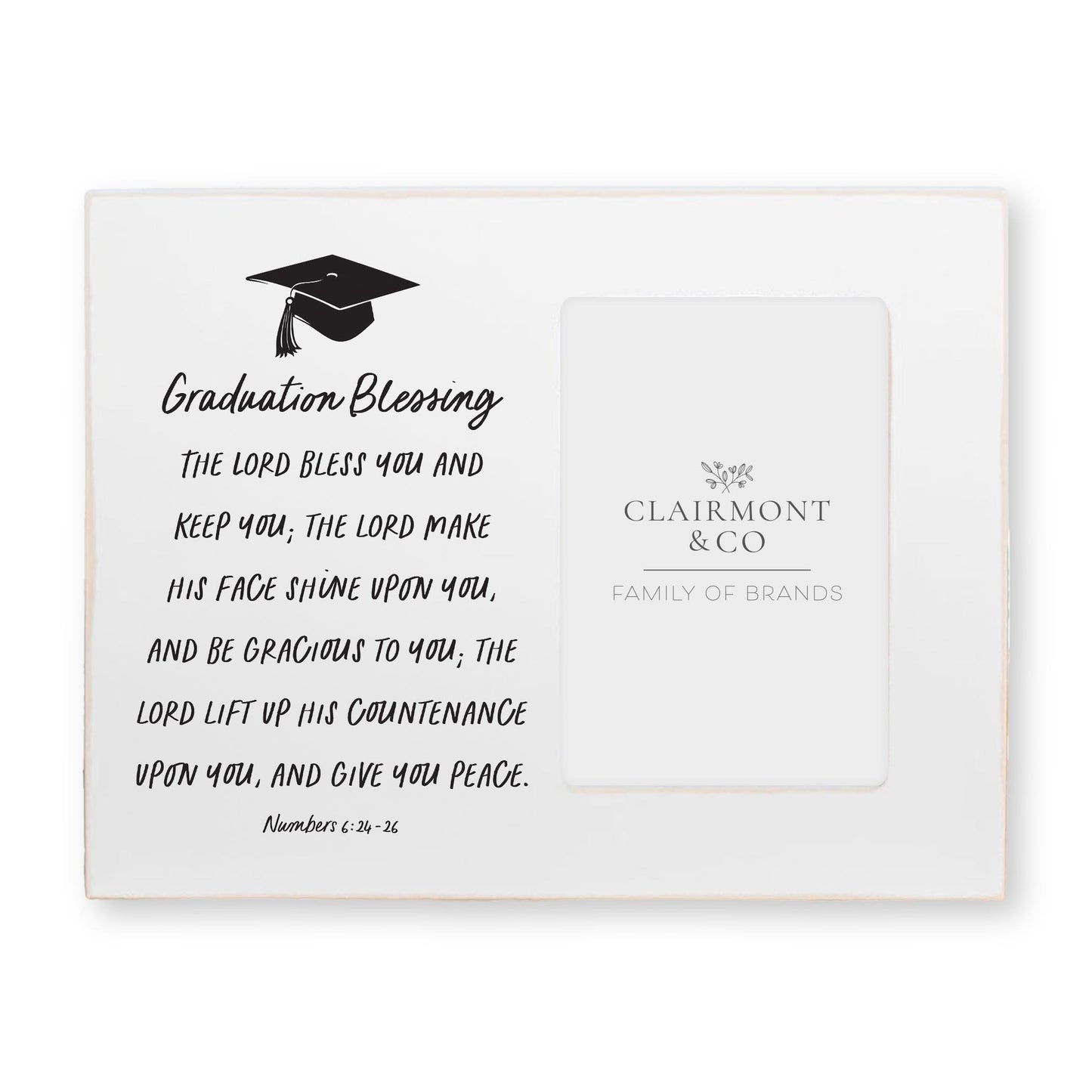 Lily Frame Horizontal-Graduation Blessing -0