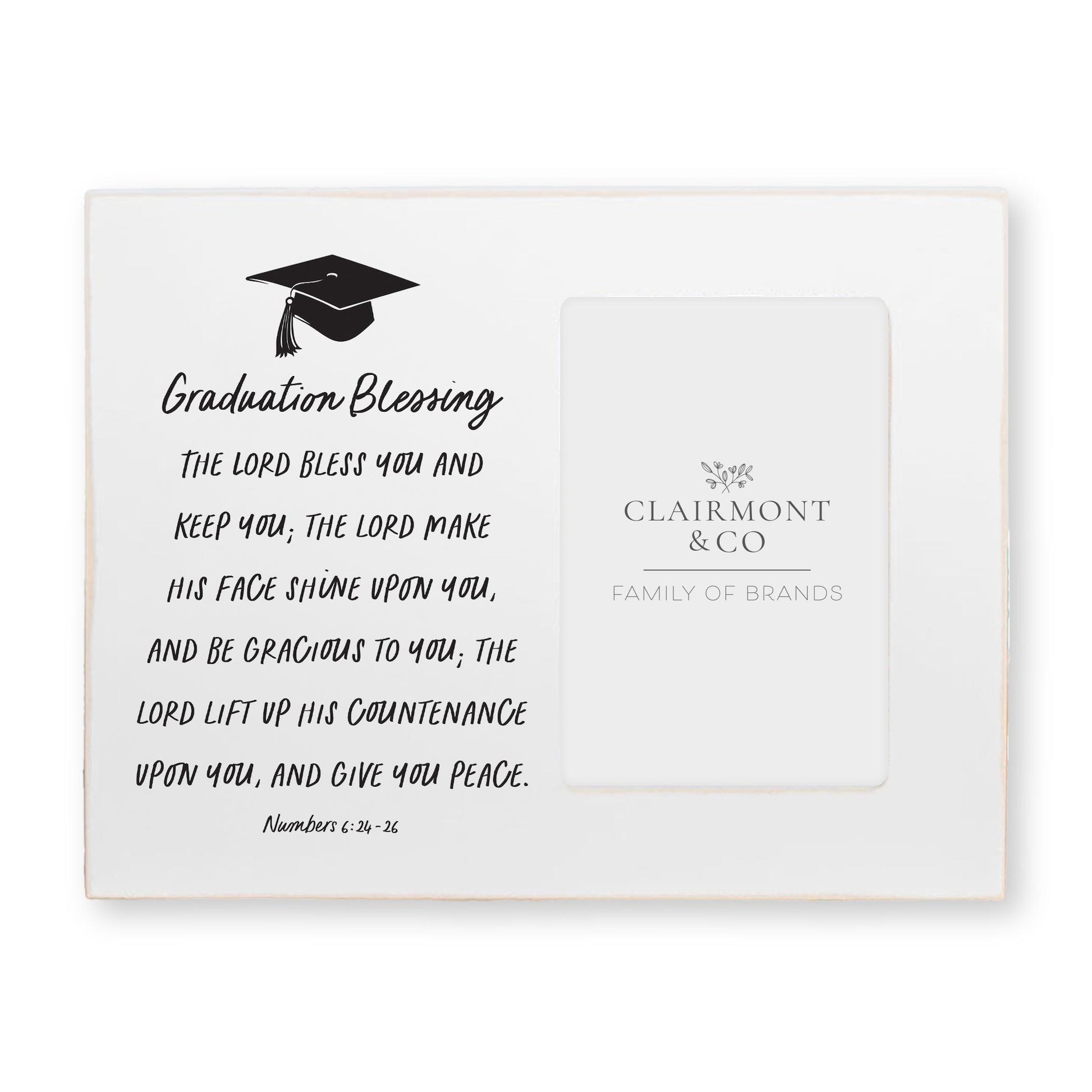 Lily Frame Horizontal-Graduation Blessing -0