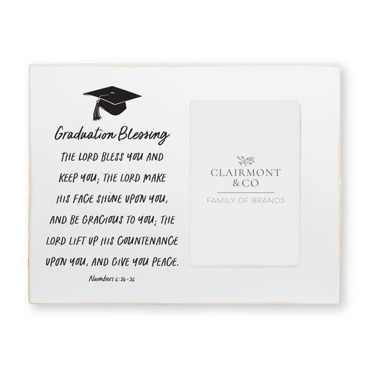 Lily Frame Horizontal-Graduation Blessing -0
