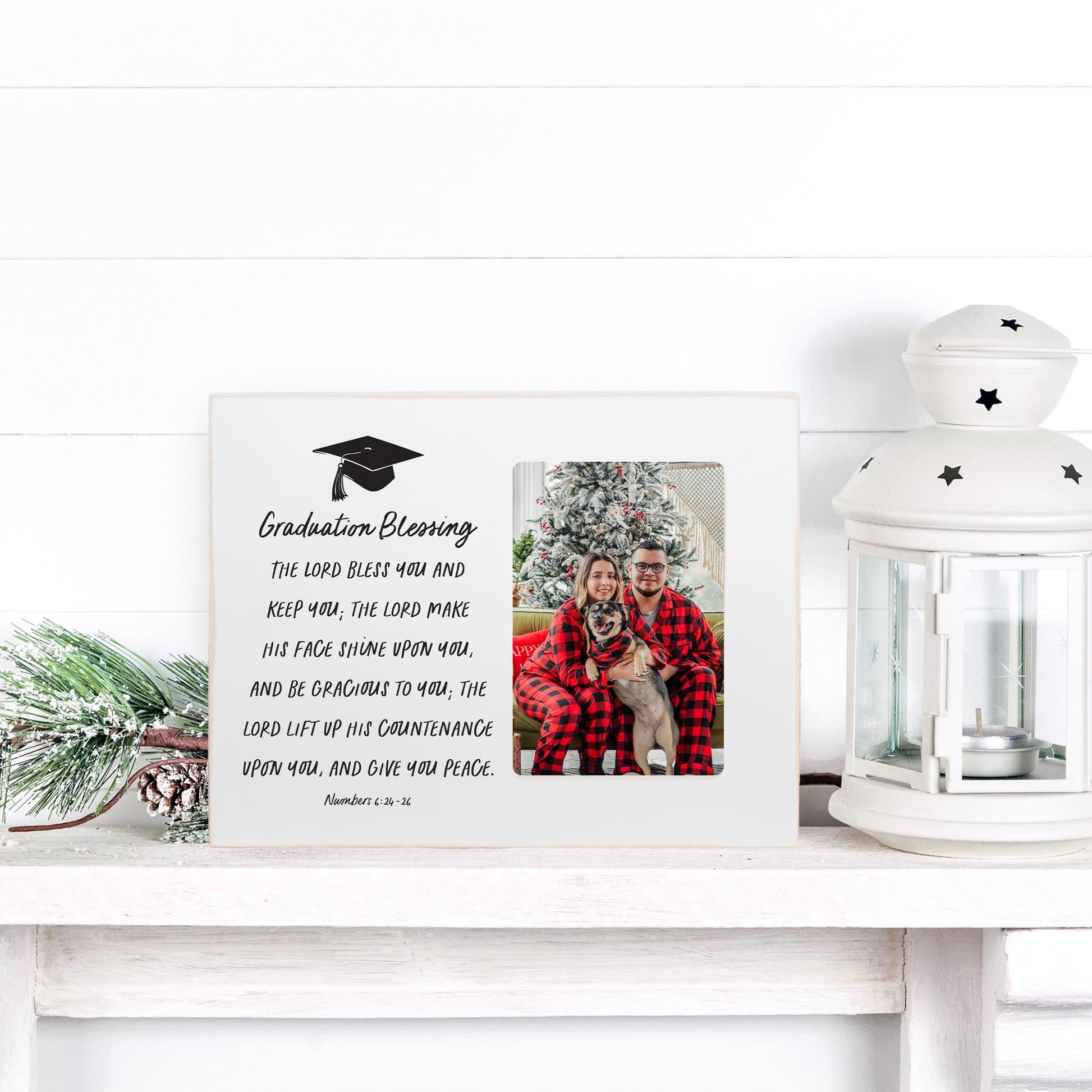 Lily Frame Horizontal-Graduation Blessing -3
