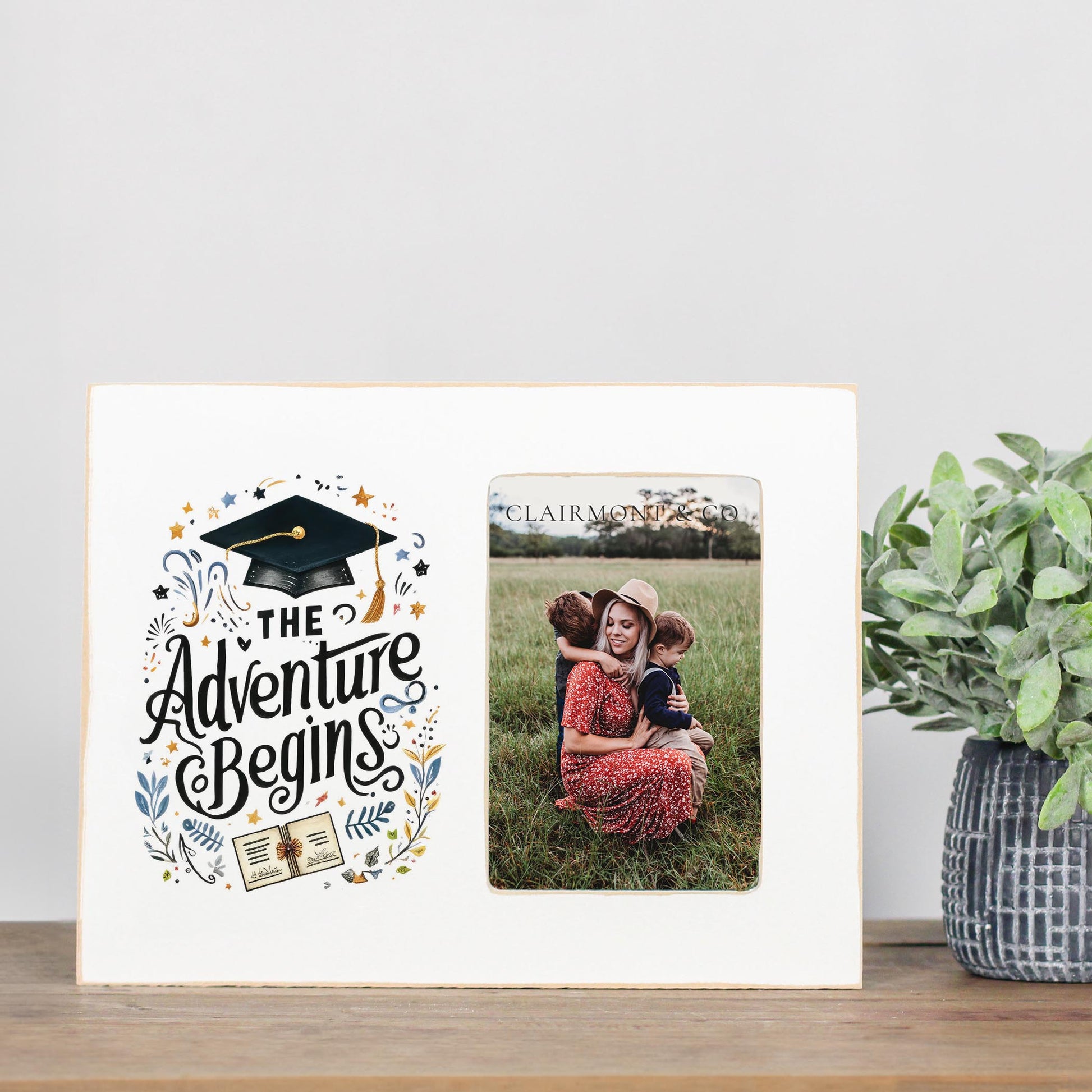 Lily Frame Horizontal-The Adventure Begins -2