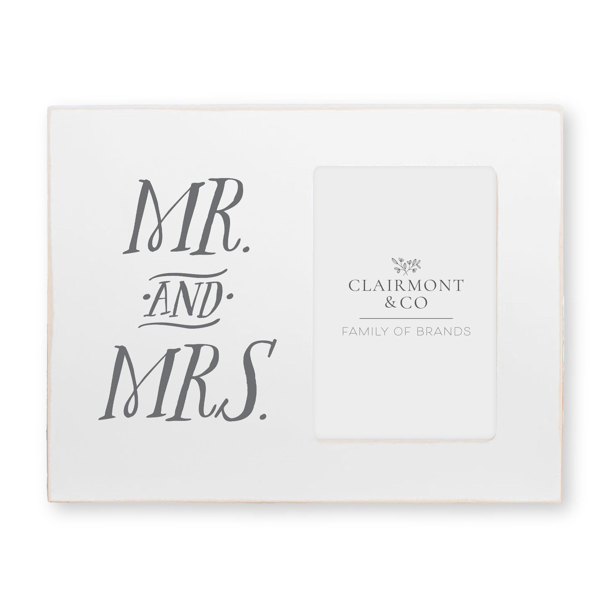 Lily Frame Horizontal-Mr. And Mrs. -0