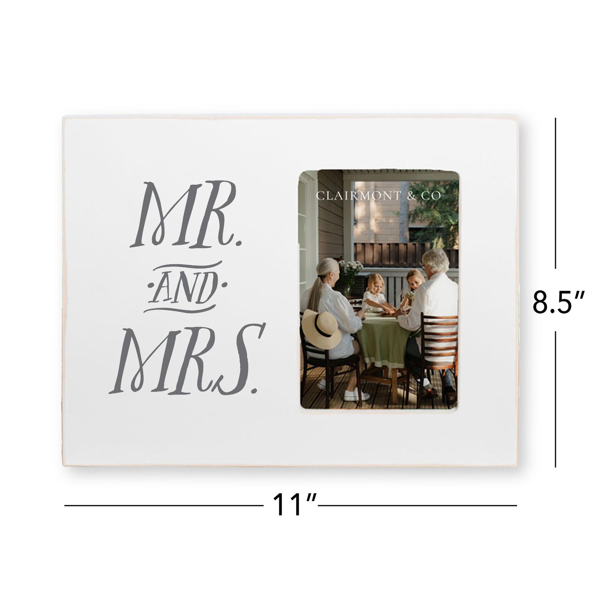 Lily Frame Horizontal-Mr. And Mrs. -6