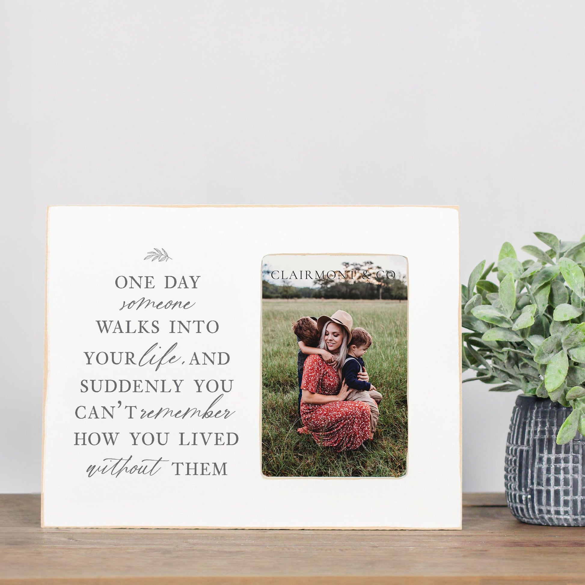 Lily Frame Horizontal-How You Lived Without Them -2