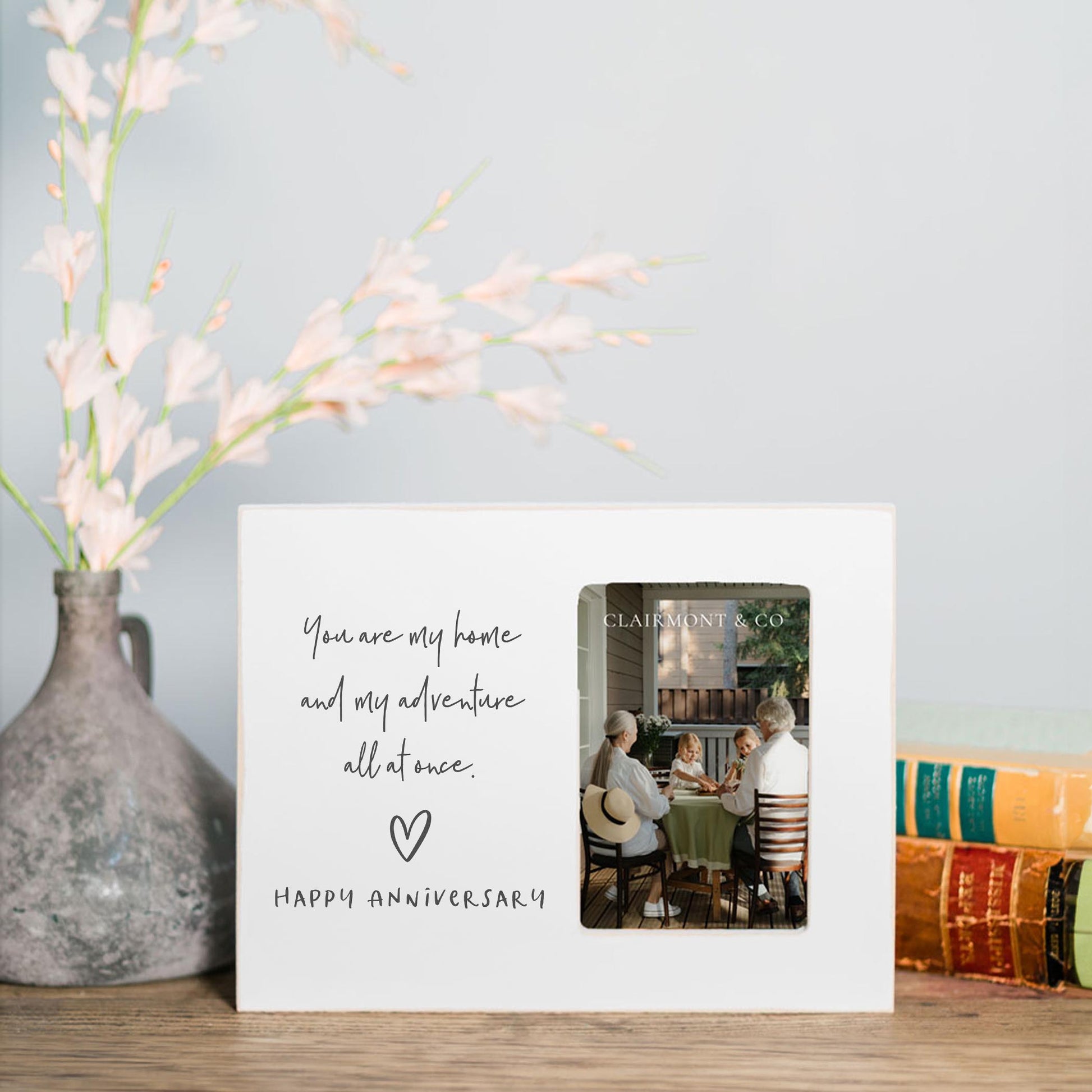 Lily Frame Horizontal-Anniversary You Are My Home -1