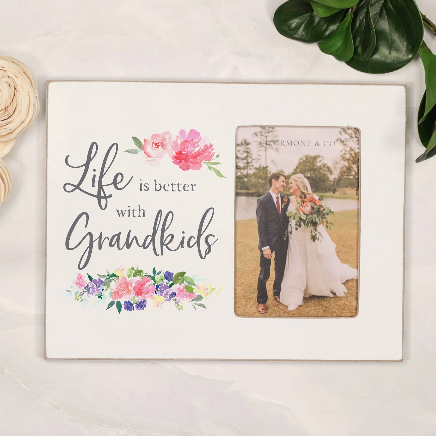 4x6 Photo Frame - Life is Beautiful with Grandkids