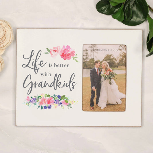 4x6 Photo Frame - Life is Beautiful with Grandkids