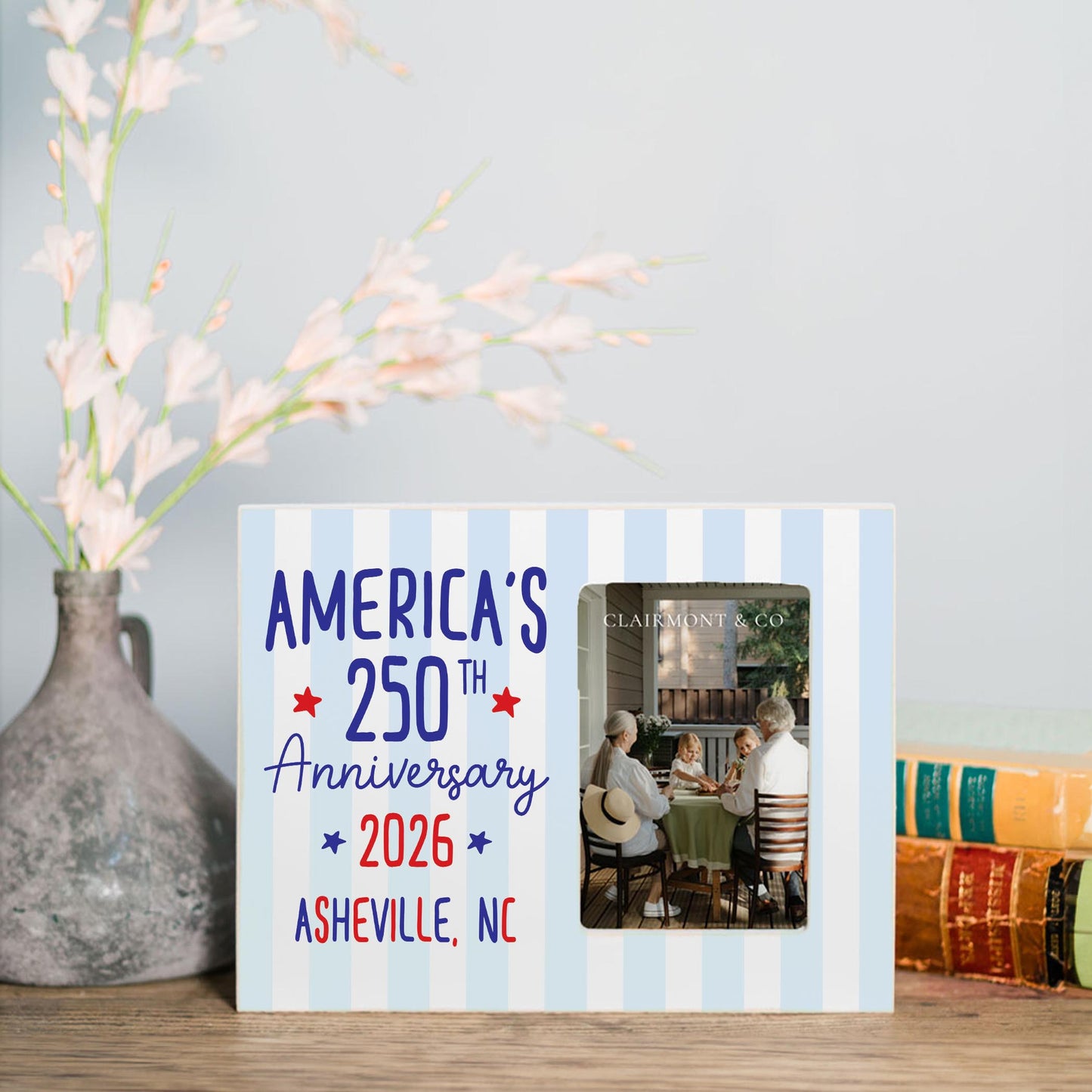 Lily Frame Horizontal-Love+Local 4th of July 250th Anniversary -1