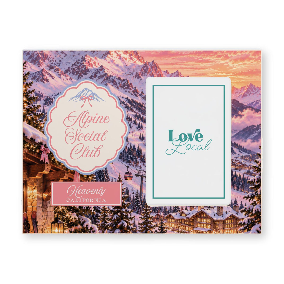Lily Frame Horizontal-Chalet Girl | Custom -0