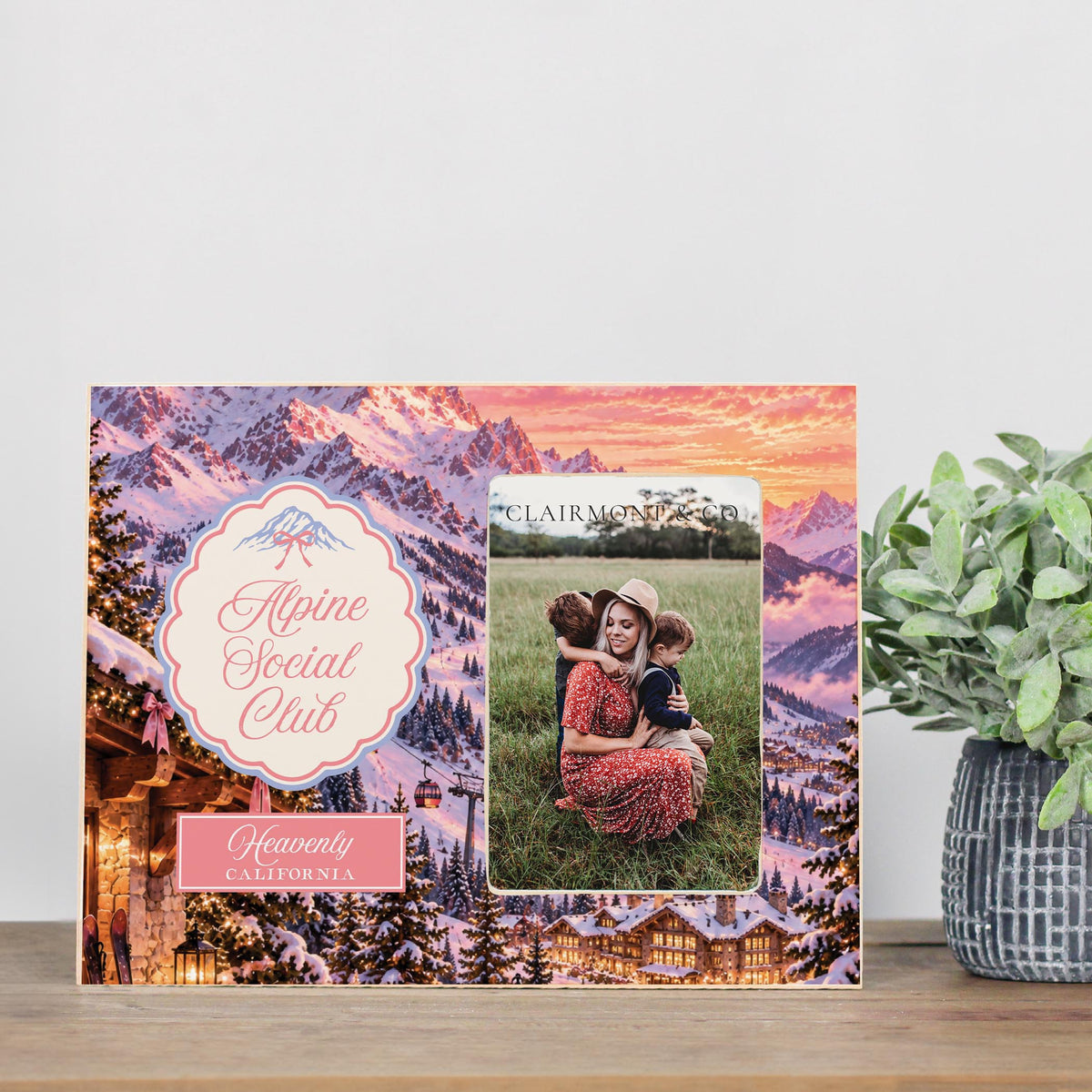 Lily Frame Horizontal-Chalet Girl | Custom -2