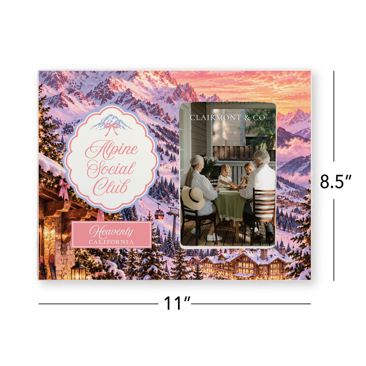 Lily Frame Horizontal-Chalet Girl | Custom -4