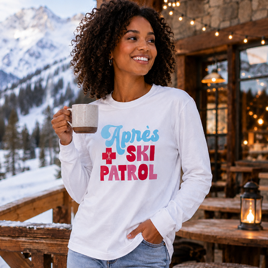 Long Sleeve T-Shirt-Après Ski Patrol | Gift | Lodge