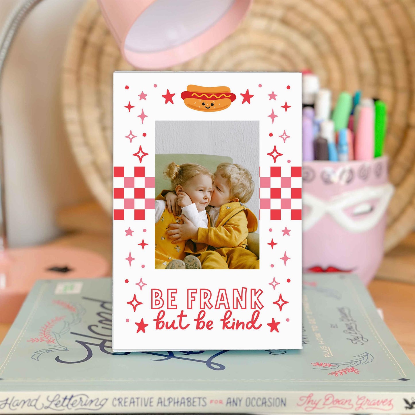 Mini Frame-Hot Dogs Be Frank -1