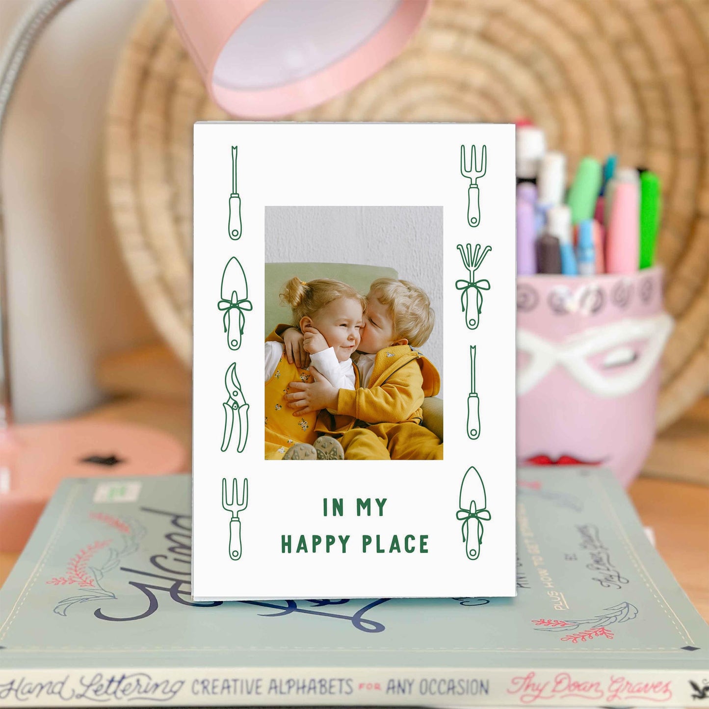 Mini Frame-Plant Lady -1