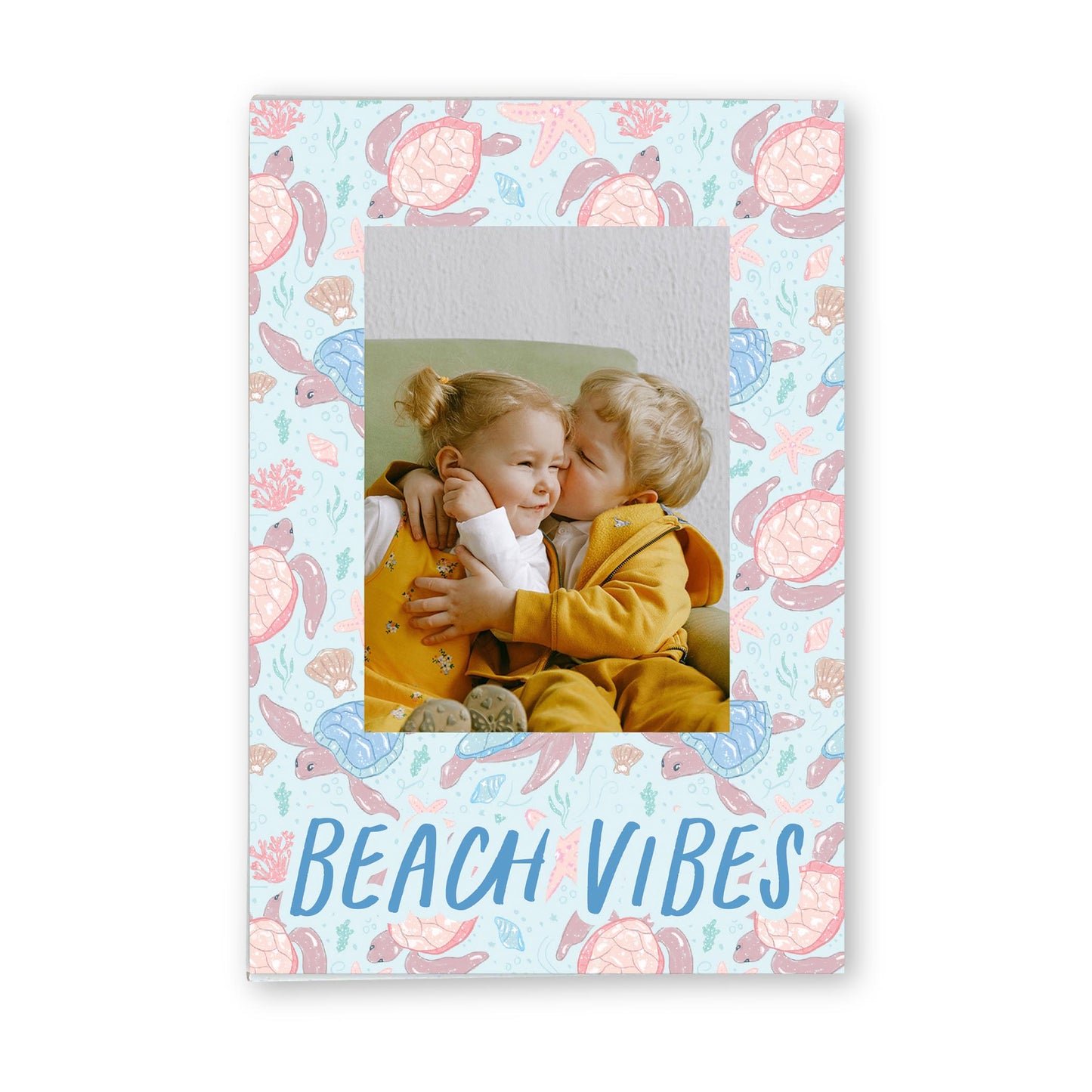 Mini Frame-Coastal Sea Turtles Beach Vibes