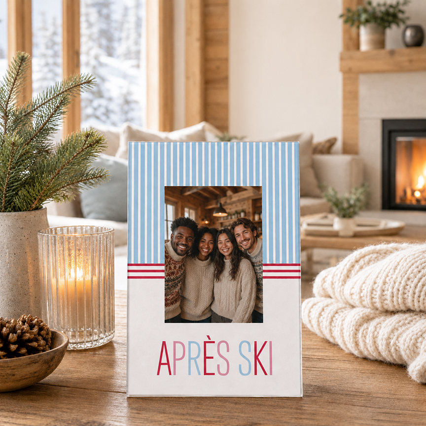 3x4 Picture Frame-Après Ski | Gift | Lodge