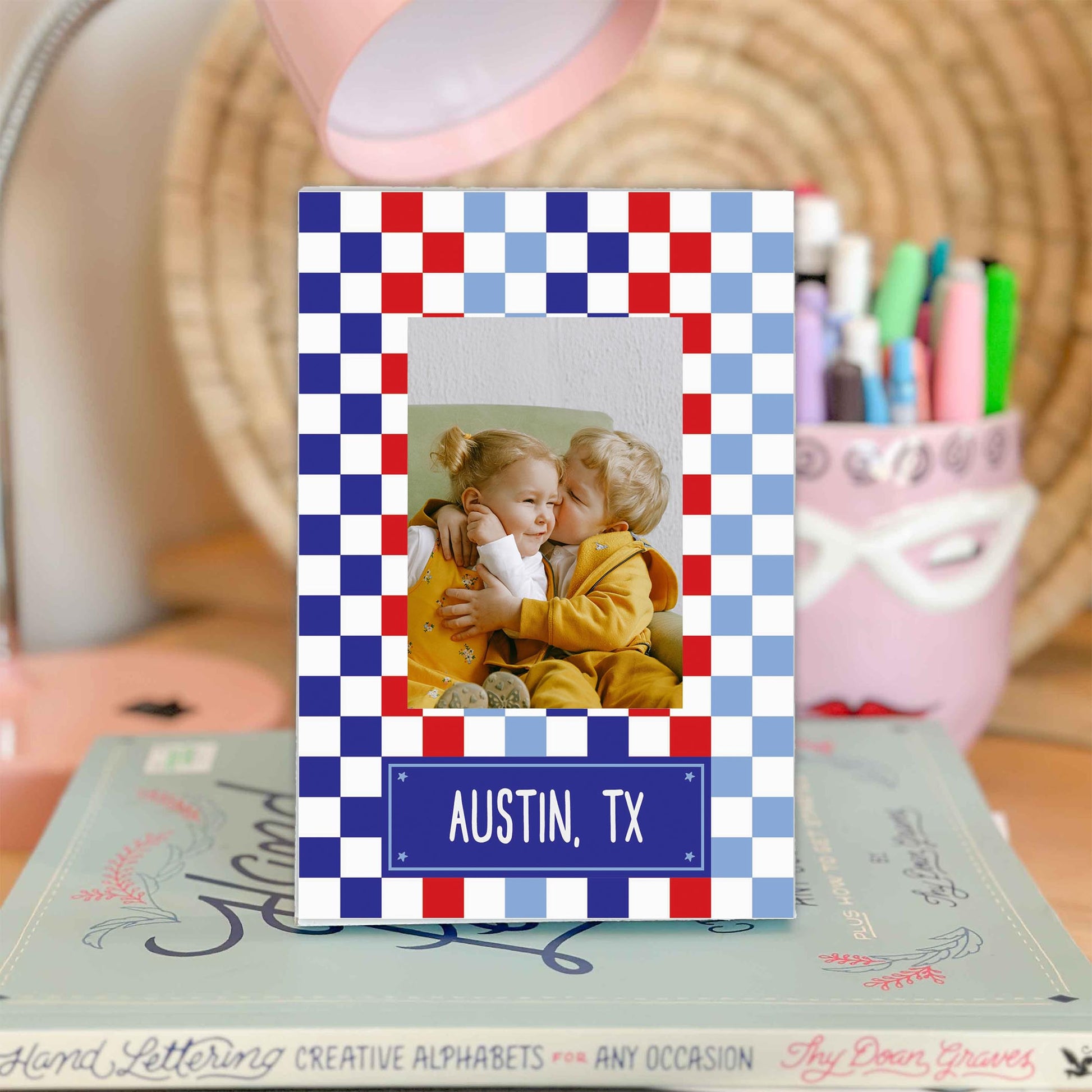 Mini Frame-Love+Local 4th of July 250th Anniversary -1