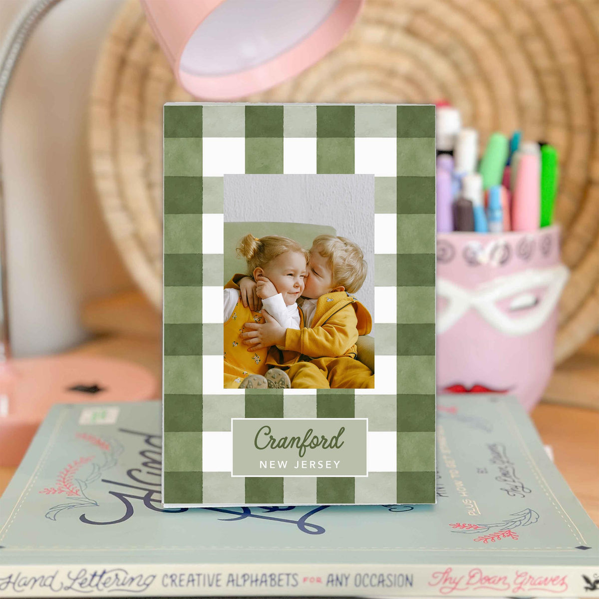 Mini Frame-Autumn Orchard | Custom | Your City & State -1