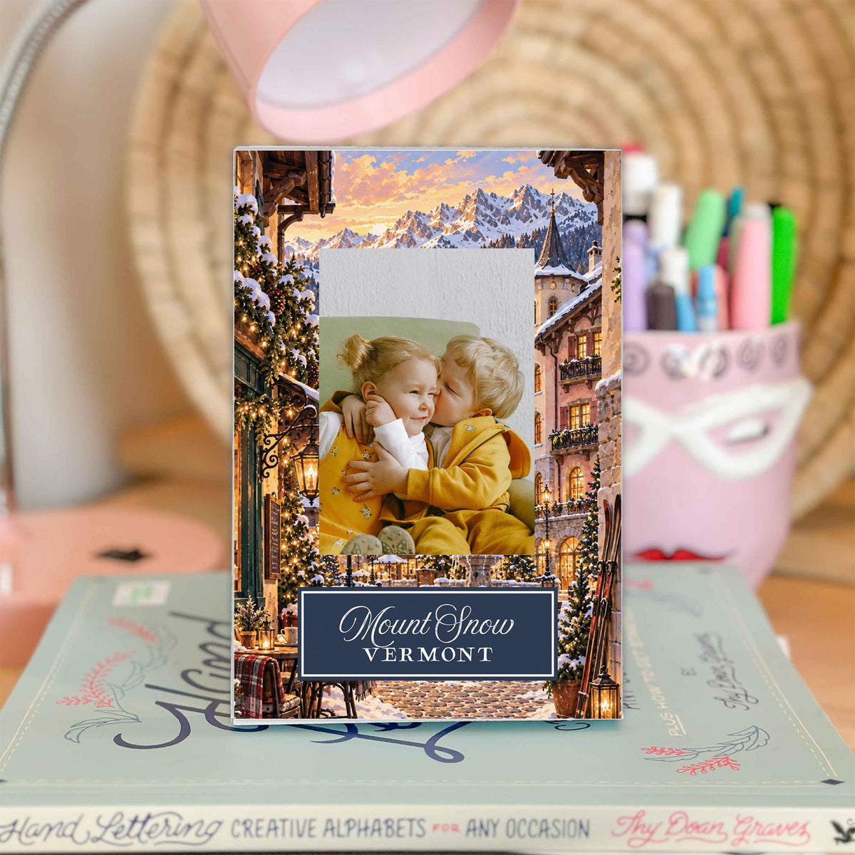 Mini Frame-Chalet Girl | Custom -1