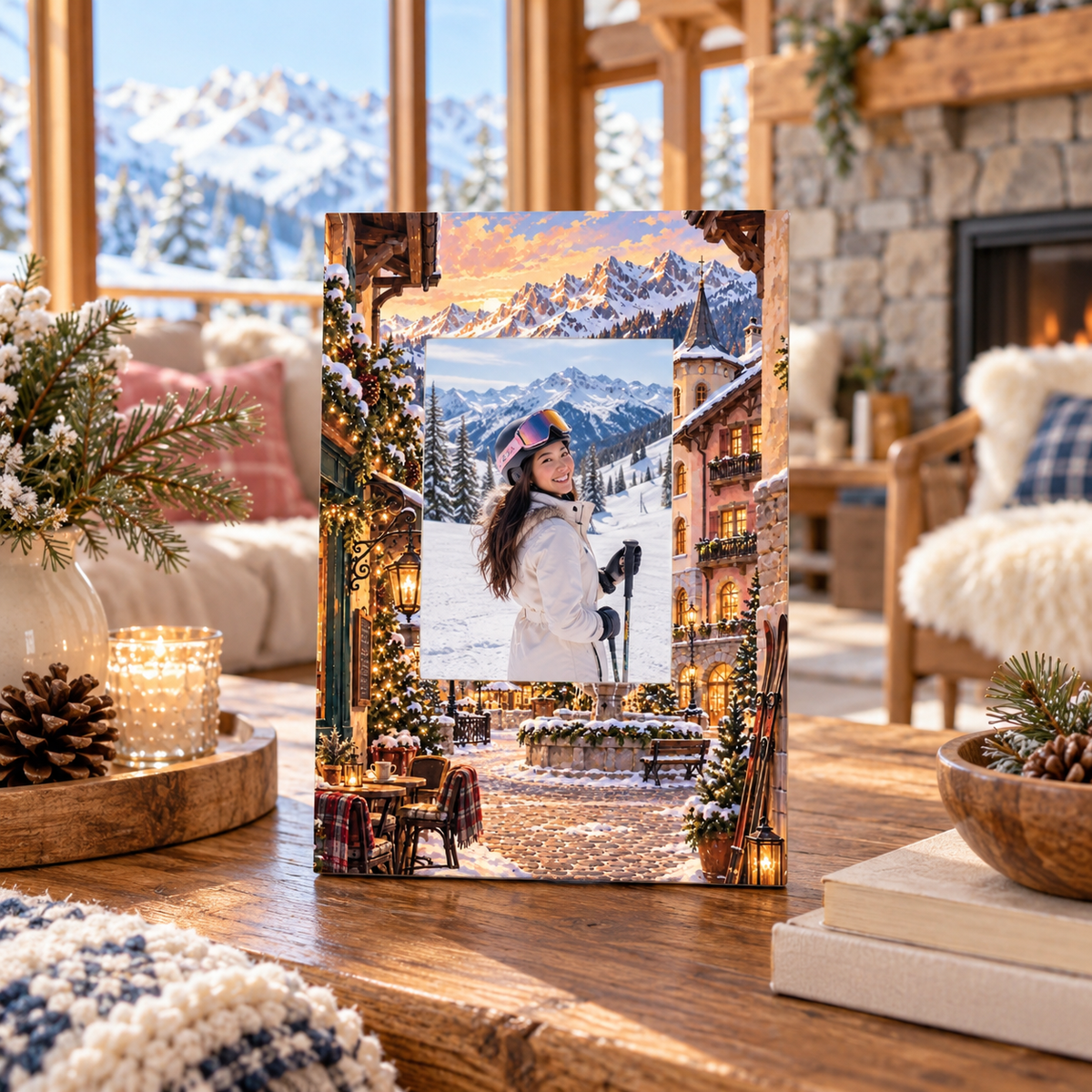 Mini Frame-Chalet Girl