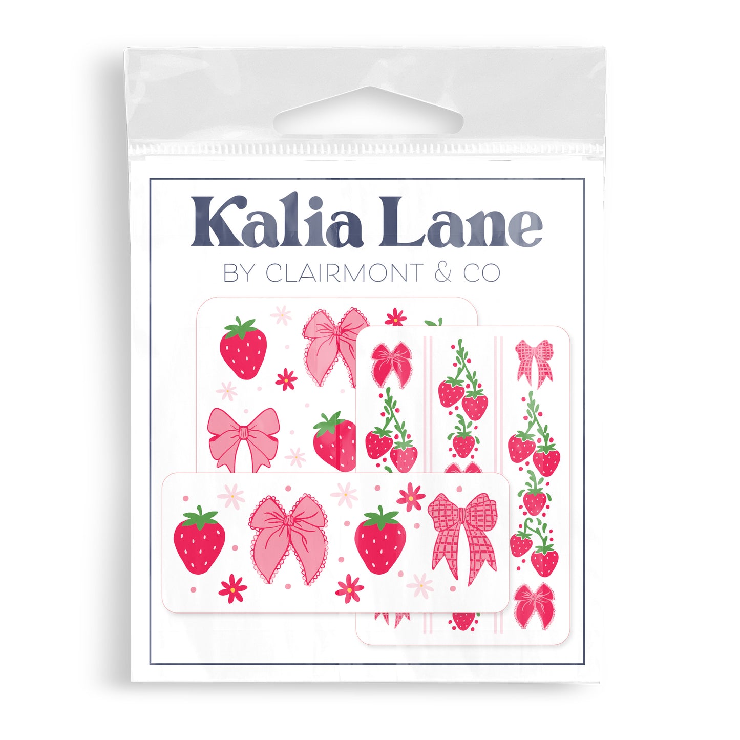 Vinyl Magnet 3-Pack - Strawberry Parlor