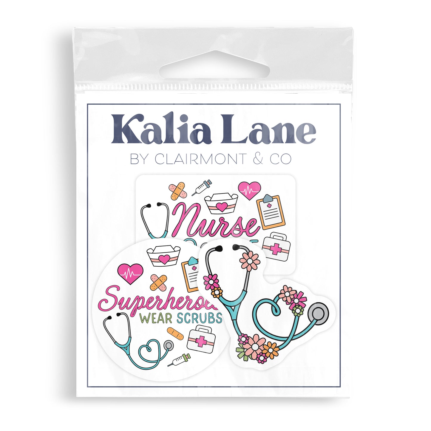 Vinyl Magnet 3-Pack Nurse Collection