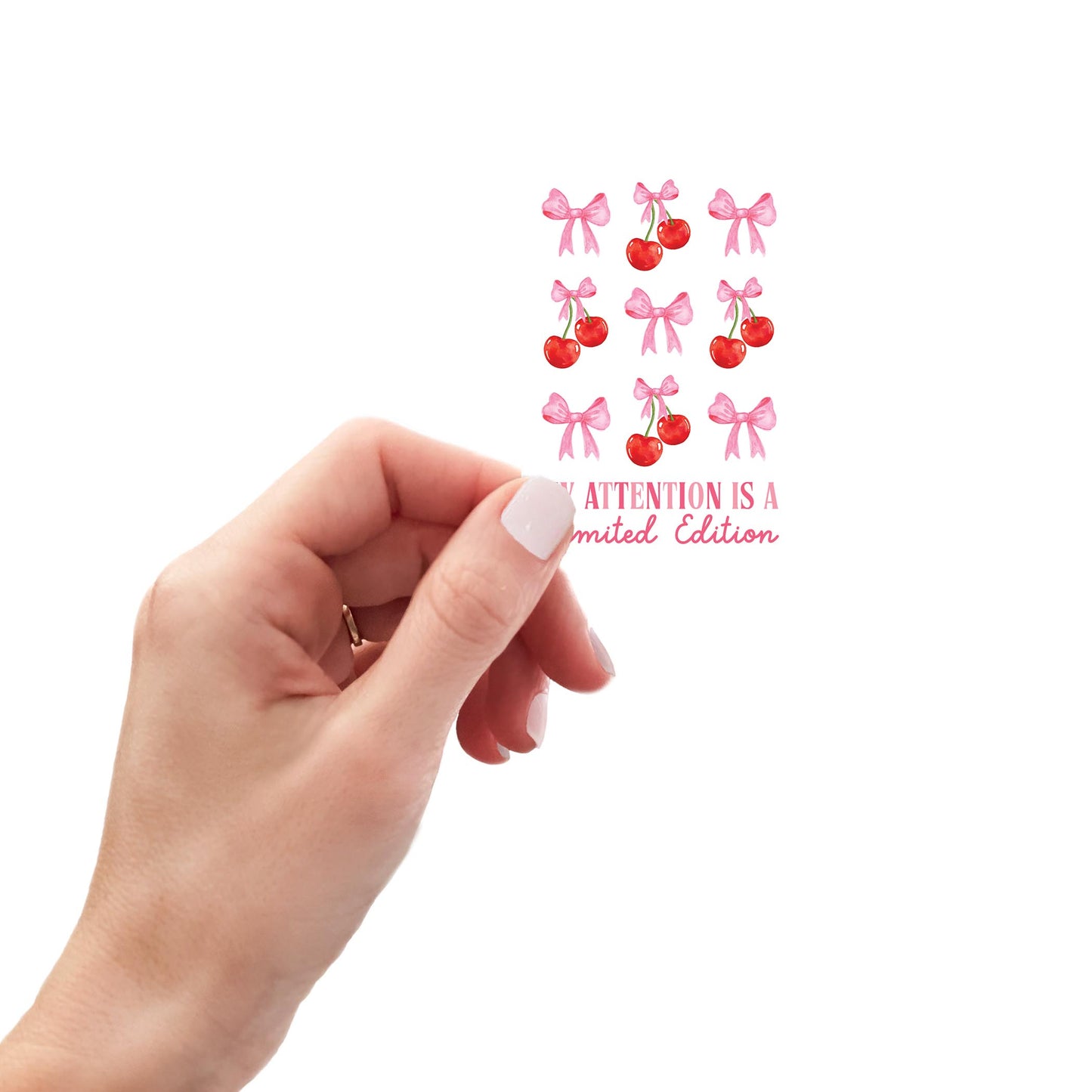 Vinyl Magnet-My Attention Is A Limited Edition