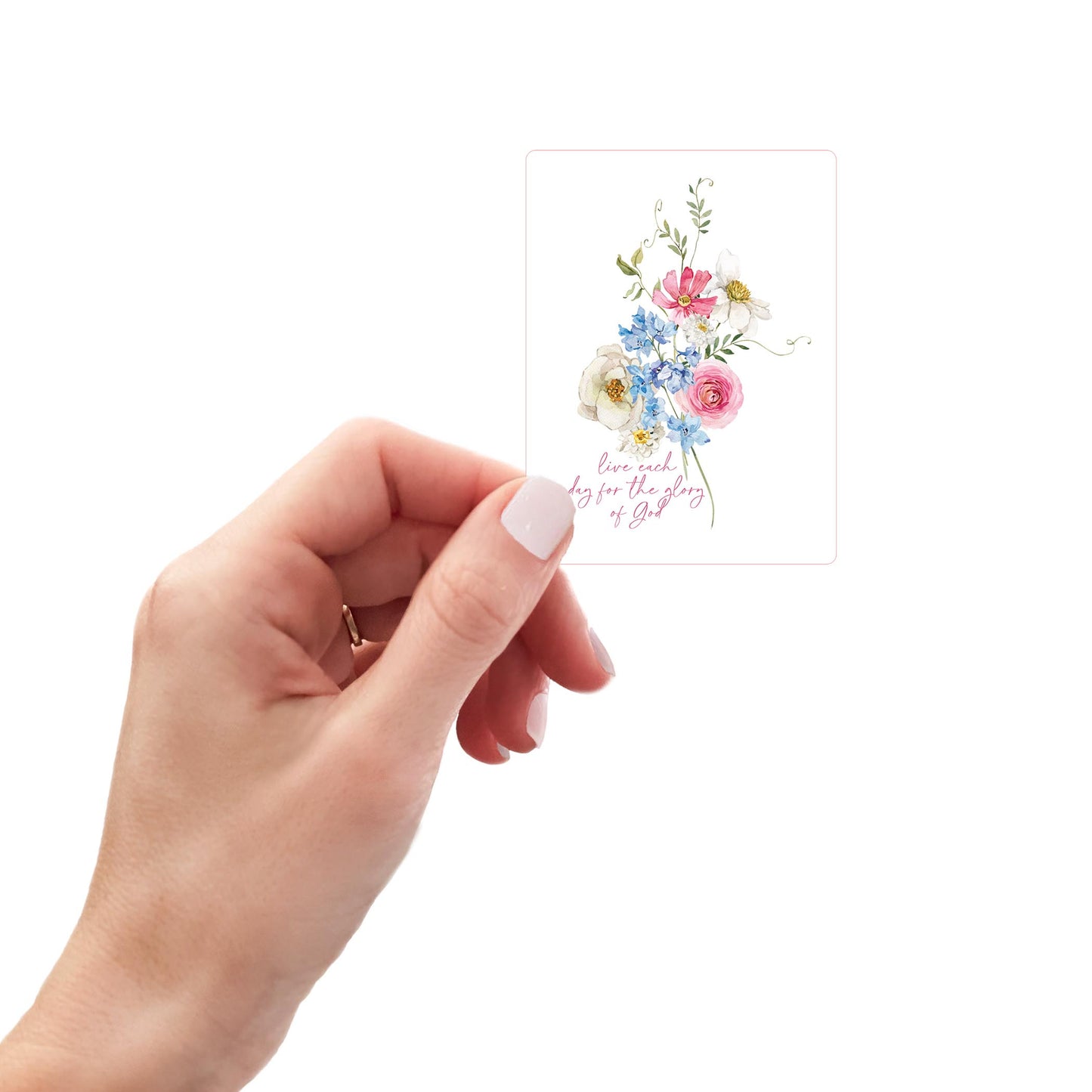 Vinyl Magnet-Fantasy Garden Glory of God -0