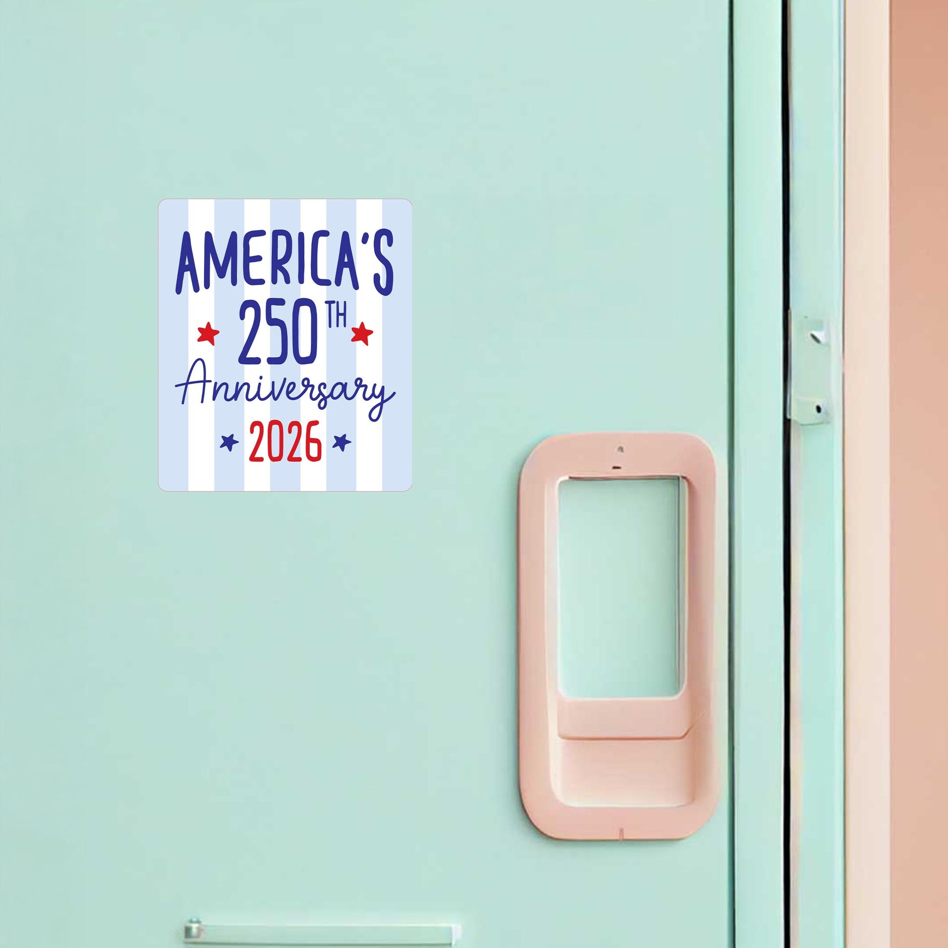 Vinyl Magnet-4th of July 250th Anniversary -1
