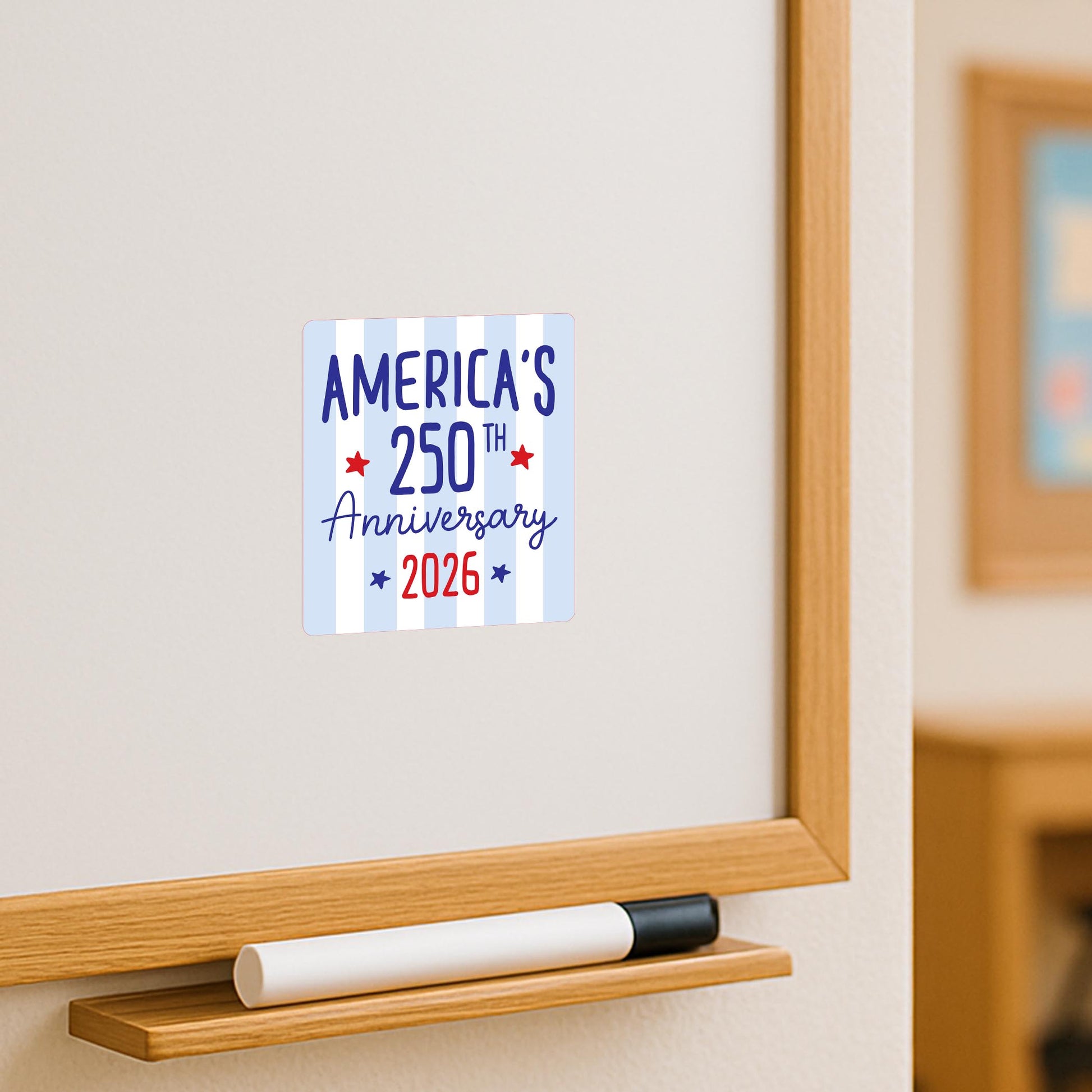Vinyl Magnet-4th of July 250th Anniversary -3