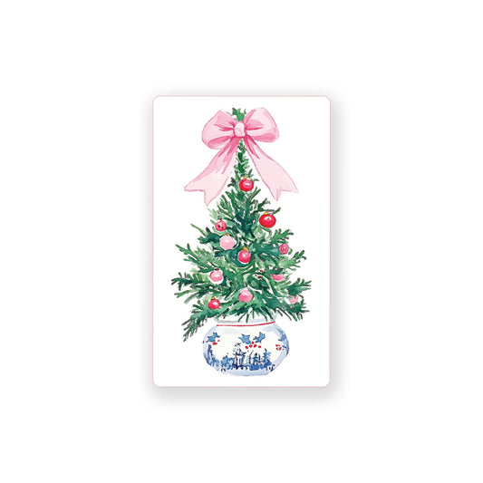 Vinyl Magnet-Blush & Baubles - A Grand Millennial Christmas Tree -0