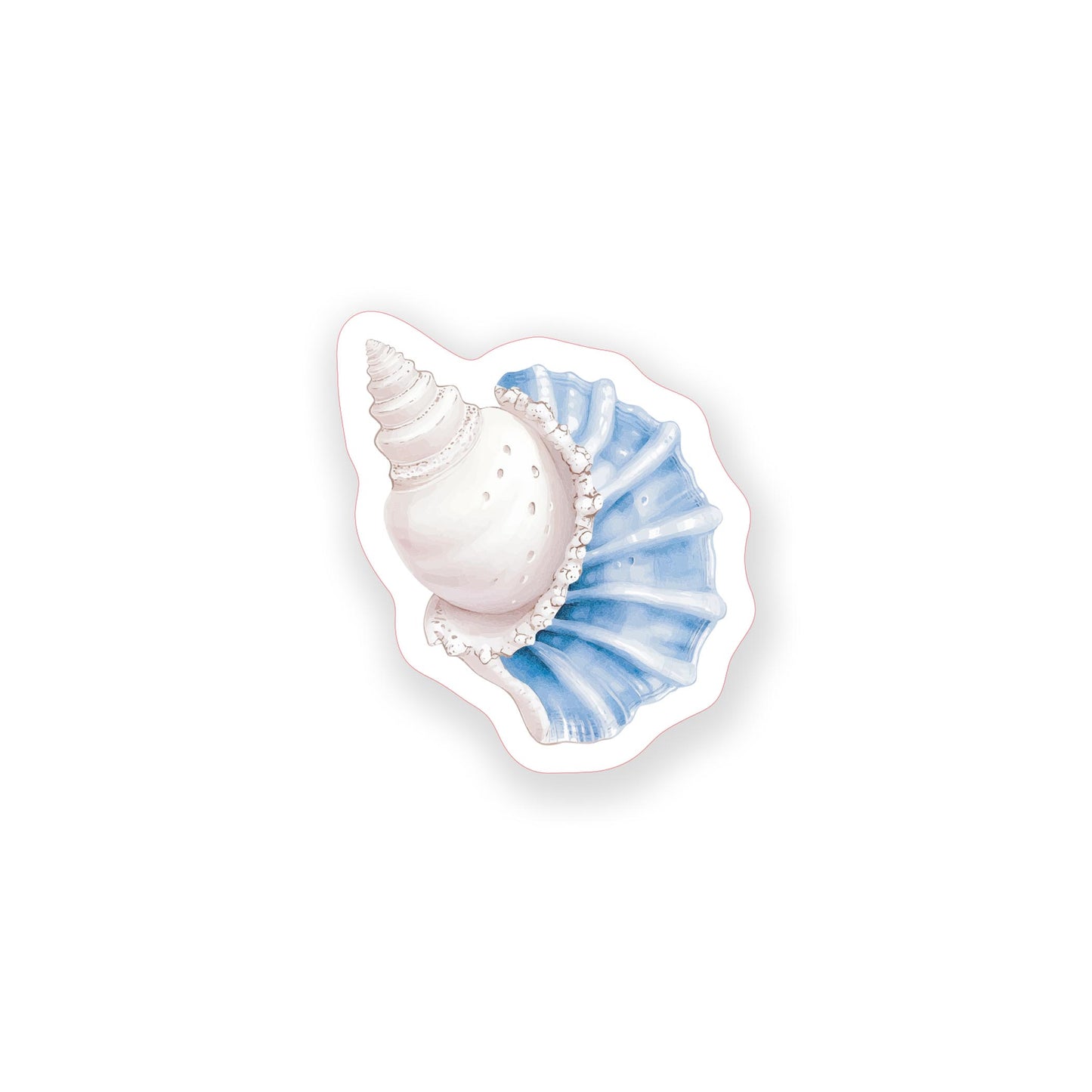 Vinyl Magnet-Coastal Cowgirl Shell -0