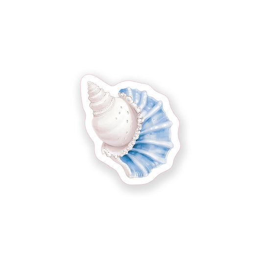 Vinyl Magnet-Coastal Cowgirl Shell -0