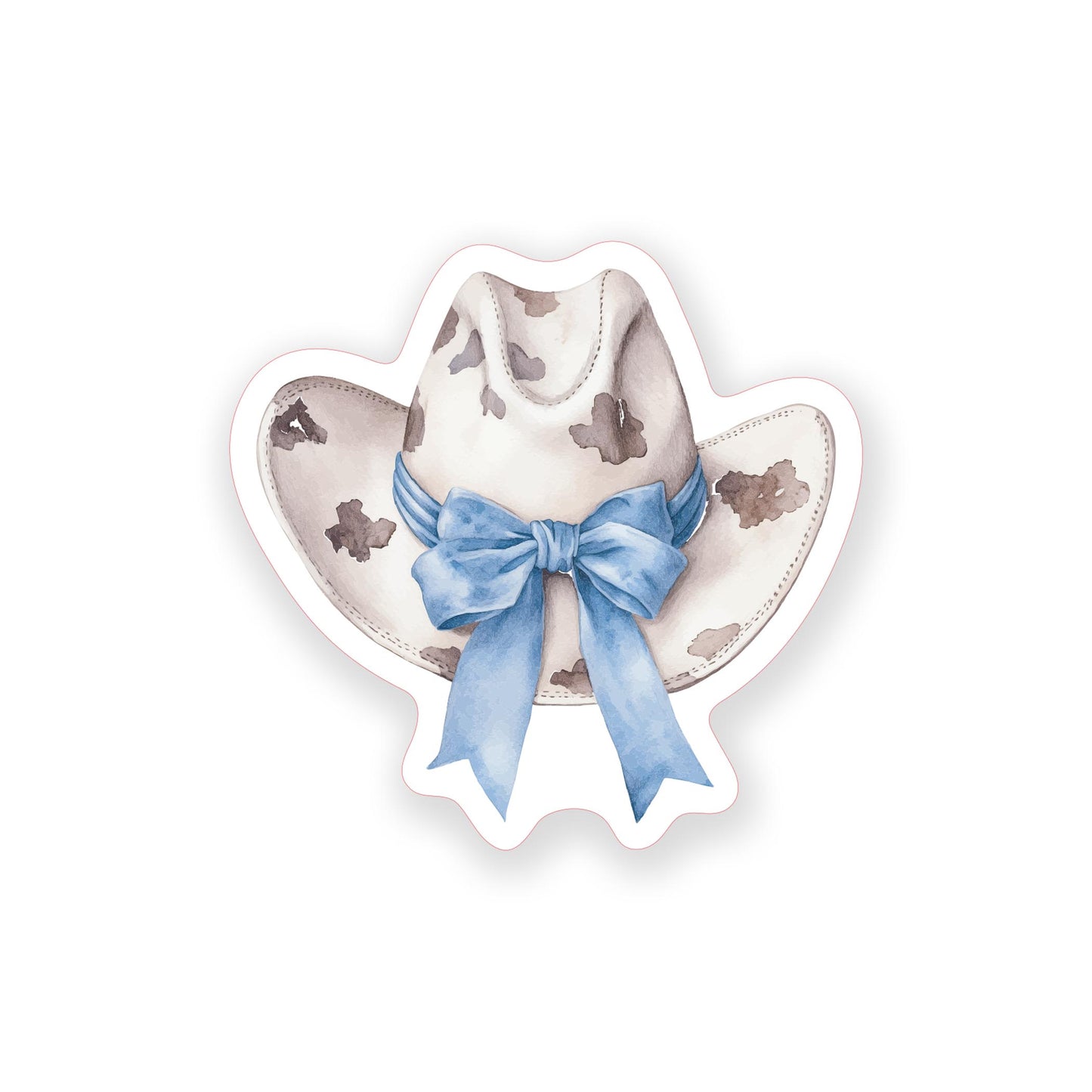 Vinyl Magnet-Coastal Cowgirl Hat -0