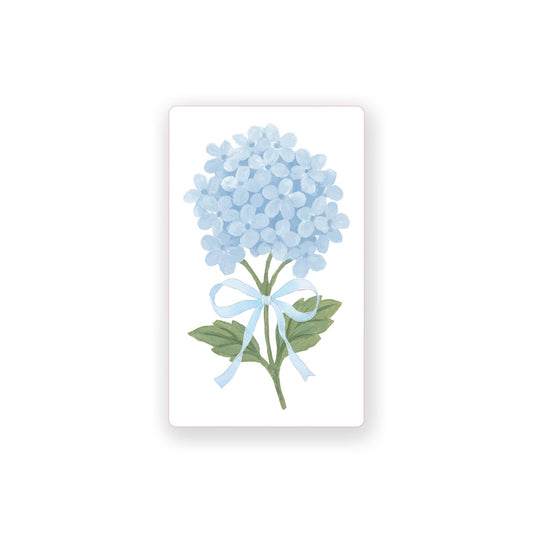 Vinyl Magnet-Hydrangea Cottage Blue -0