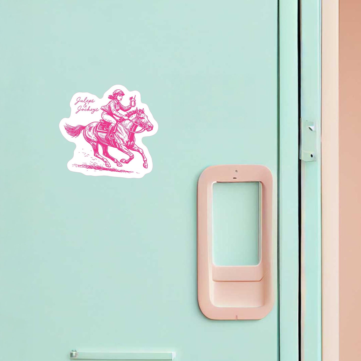 Vinyl Magnet-Derby -1